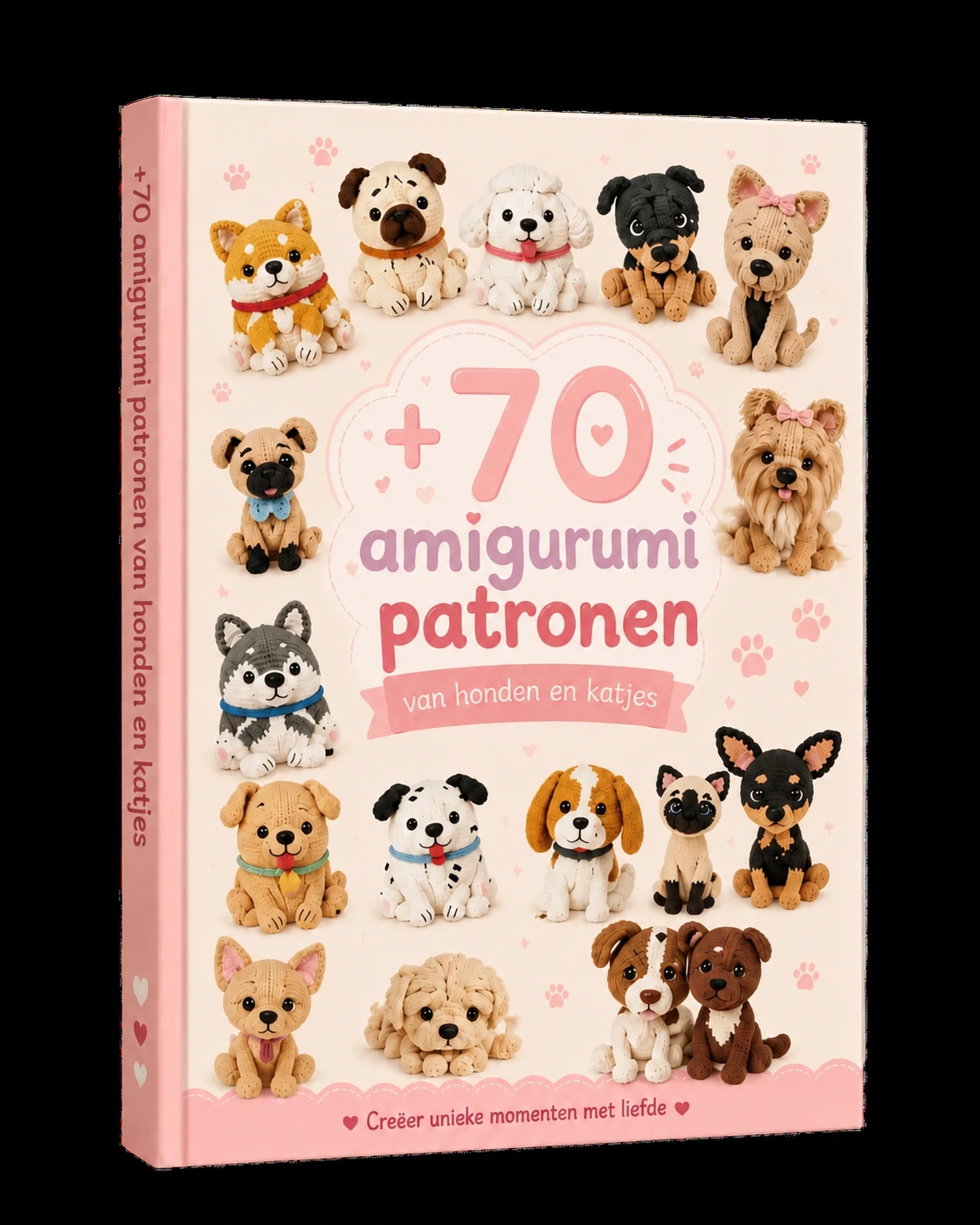 Cover van het e-book Amigurumi Huisdieren met +70 patronen
